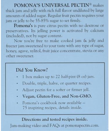 Pomonas Pectin Universal 1.1oz - Set of 3 | GMO-Free & Vegan-Friendly - Buy Online on GoSupps.com