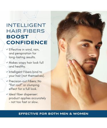 Intelligent Precision Hair-Volumizing Fibers for Medium Blonde - Thickens Hair 6 Shades for Men & Women - 27.5g - Buy Online on GoSupps.com
