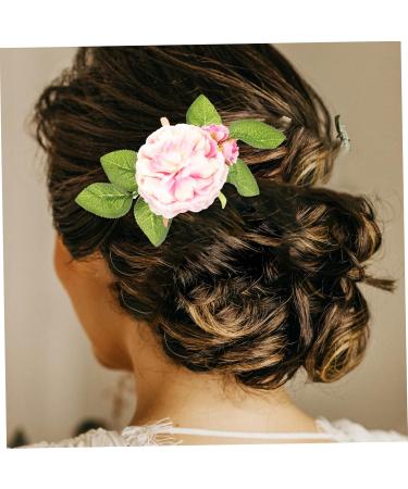 FRCOLOR Flower Hair Comb fabric hair bridesmaid decorate Flower Hair Accessories - Buy Online on GoSupps.com