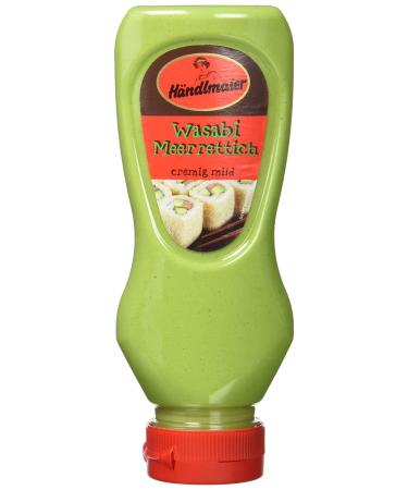 Hndlmaier's Wasabi Horseradish Squeeze Bottle Pack of 8 (8 x 225 g)