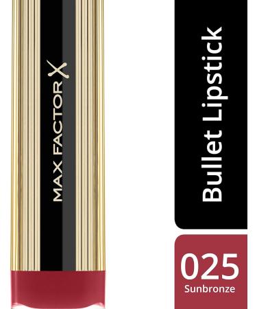 Max Factor Colour Elixir Lipstick - Vitamin E Shade Sunbronze 025 - 1 Count Pack - Buy Online on GoSupps.com