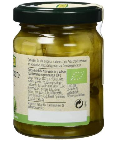 Buy Rapunzel Artichoke Hearts in Olive Oil | 120g | International Shipping Available - Buy Online on GoSupps.com