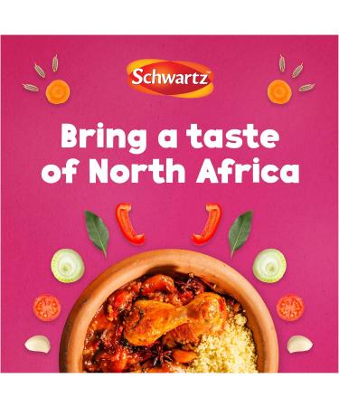 Schwartz Harissa Seasoning 48g - Authentic Spice Blend for Exotic Flavors - Buy Online on GoSupps.com