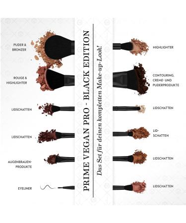 Buy Luvia Vegan Pro Makeup Brush Set & Brush Cleaner - XXL Bundle | Ideal for Cosmetic Brush Cleaning - Buy Online on GoSupps.com