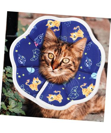 BESPORTBLE 4pcs Kitten Cones to Stop Licking Kitten Cone Soft Cat Cone Cat Donut Waterproof Composite Cloth mediumx4pcs As Shownx4pcs - Buy Online on GoSupps.com