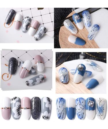 60 Colors Nail Striping Tape Line with 2 Nail Tape Dispensers - Nail Art Decoration Stickers for DIY Nail Tip Designs - Buy Online on GoSupps.com