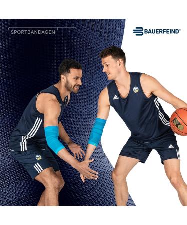 Bauerfeind Ellenbogen Sleeve - Unisex Sports Compression Elbow Support for Basketball Athletics & Impact Sports - Adjustable Rosa Color - Buy Online on GoSupps.com