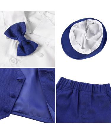 Mint Green Baby Boys Blazers Suit 5pcs Wedding Outfit 12-18 Months Solid Blue - Buy Online on GoSupps.com