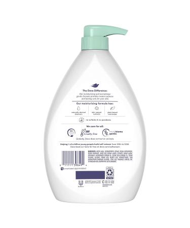 Dove Hypoallergenic Body Wash 34 oz - Sulfate Free, Gentle Care for Sensitive Skin - 3 Count - Buy Online on GoSupps.com
