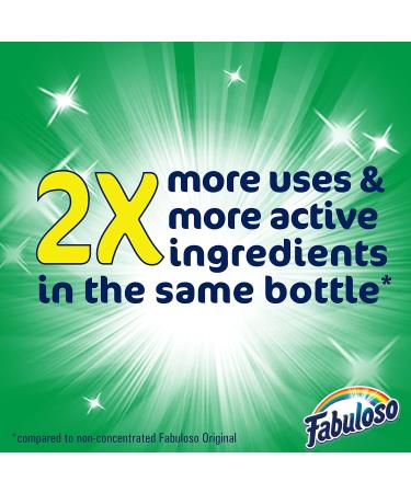 Fabuloso Multi-Purpose Cleaner 2x Concentrated Lavender - 128 fl oz | Best International Shipping - Buy Online on GoSupps.com