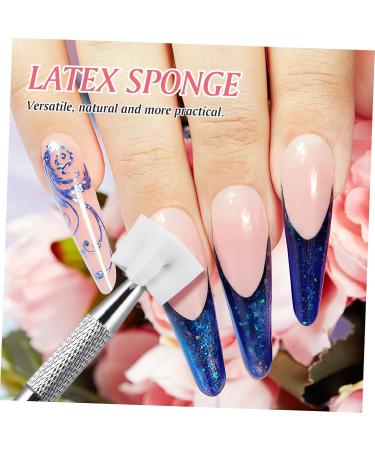 Beaupretty 50pcs Nail Soft Sponges - Cube Nail Art Tools with Grabbing Pen for Perfect Color Fade - International Shipping Available - Buy Online on GoSupps.com