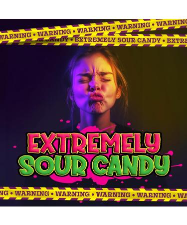 Barnetts Sweets Mega Sour Candy Framboise (104g) - Buy Online on GoSupps.com