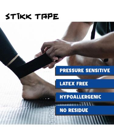 STIKK Multi Color Athletic Tape 8 Pack 1.5 x 15 Yard Rolls (45 feet) - Buy Online on GoSupps.com