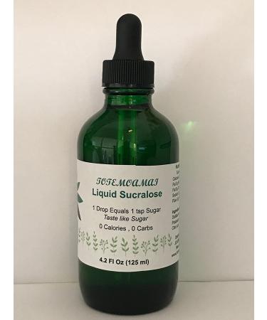 TOTEMOAMAI Liquid Sucralose 4.2 oz: Premium Sweetener for Diabetics and Low-Carb Diets - Buy Online on GoSupps.com