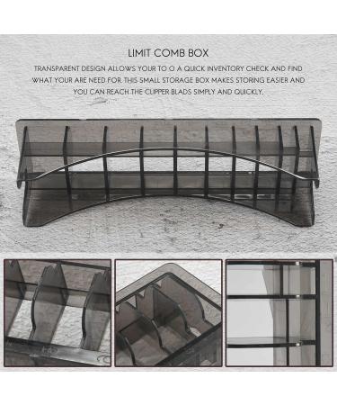 Hoadoek for Base Storage Box for Hair Clipper Trimmer Limit Comb Guide Comb Barber Tool Guide Combs - Buy Online on GoSupps.com