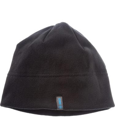 JAKO Unisex Kids Fleece Hat - Senior Black | Warm & Stylish Winter Accessory for Kids | International Shipping Available - Buy Online on GoSupps.com