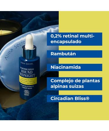 ALMA SECRET ROUND MIDNIGHT serum with pure retinal 02 30 ml - Buy Online on GoSupps.com