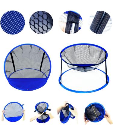 Santa Casa Golf Chipping Practice Net Set - 3 Sizes, Training Equipment with Foam Balls, Hitting Mat, Metal Piles, Carrying Bag - Indoor/Outdoor Target System - Buy Online on GoSupps.com