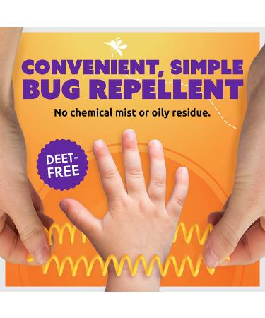 Superband Mosquito Repellent Bracelets - Pack of 50, Deet-Free, Long-Lasting Waterproof Bug Repellent Bands for Adults & Kids - Yellow - Buy Online on GoSupps.com