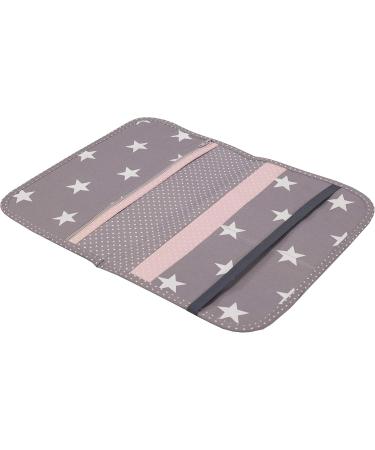 ULLENBOOM Diaper Pocket Stylish & Functional Diaper Bag for 3 Diapers Wipes & Accessories | Made in EU | Casual Pink Gray | Perfect for On-the-Go - Buy Online on GoSupps.com