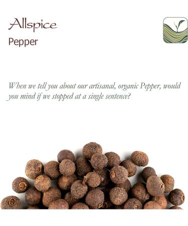 Allspice Whole Berries Organic Spice - All Spice Berry Seasoning - Also called Jamaican Pepper - 350g - Buy Online on GoSupps.com