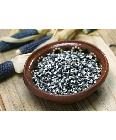 Organic Blue Corn Kernels 3 lbs - Non-GMO Vegan Bulk Cereal Grain with Vitamin B6 & Phosphorus, Ideal for Grinding, Stews, Casseroles & Soups - Buy Online on GoSupps.com