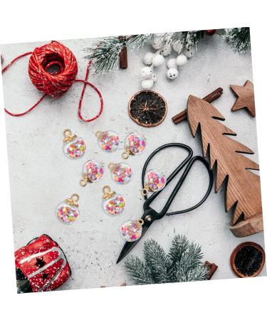 Shop Lurrose 90 STK Mini-Sequin Crystal Lens Ball Rings | Handcrafted Glass Ball Decor for Christmas Crafts | International Shipping Available - Buy Online on GoSupps.com