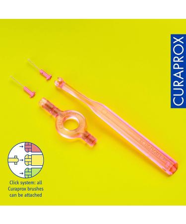 Curaprox Interdental Brush CS 08 Prime - Refill Pack of 8 Pink 0.8mm Diameter - Effective Oral Care Tool for International Shipping - Buy Online on GoSupps.com