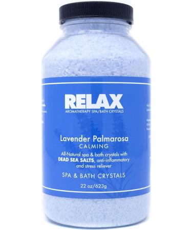Relax Spa & Bath Dead Sea Salt Bath Soak | 5 Pack Aromatherapy Crystals | Natural Pain & Stress Relief Therapy for Hot Tub | Vitamin Infused Epsom Salts - Buy Online on GoSupps.com