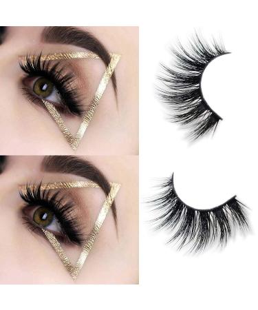 Veleasha 5D Faux Mink Handmade False Eyelashes - 7 Pairs Dubai | Luxurious Volume & Natural Fluffy Lashes - Buy Online on GoSupps.com