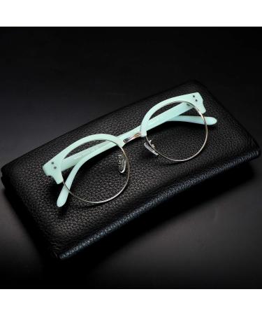 LIFEART Blu-ray Glasses - Stylish +2.25 Reading Glasses for Computers | Reduces Headaches & Dry Eyes | Unisex Fashion Samba Green - Buy Online on GoSupps.com