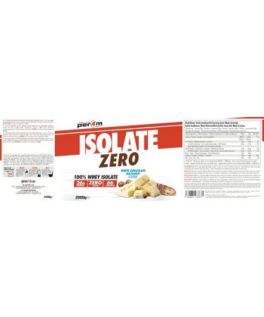  per4m Per4m Isolate Zero White Chocolate Hazelnut 2kg - Buy Online on GoSupps.com