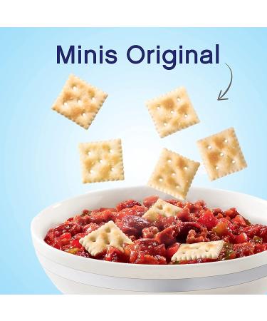 Premium Original Mini Saltine Crackers - 6-Pack, 11 oz Boxes - Buy Online on GoSupps.com