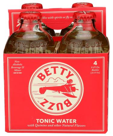 Betty Buzz Tonic Water 4pk, 9 FZ
