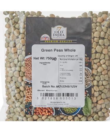 Old India Green Peas Whole 750g - Premium Quality | Buy Online - Buy Online on GoSupps.com