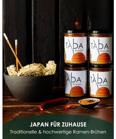 Tada Tantan Ramen Set - Hot & Spicy Ramen Broth Noodles & Seasoning Paste - 4x350ml - Buy Online on GoSupps.com