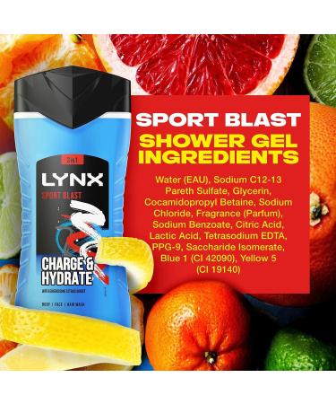 Lynx Shower Gel Recharge 225ml - Buy Online on GoSupps.com