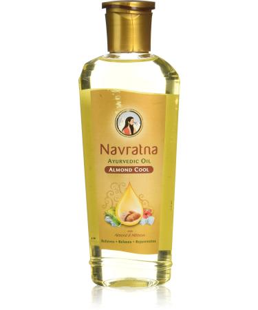 Navratna Ayurvedic Almond Oil Rejuvenates Relaxes 200 ml