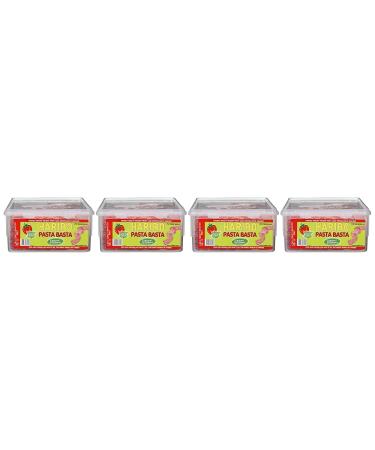 Buy Haribo Pasta Basta Strawberry Sour - 4 Pack (4x1.125 kg) | 150 Delicious Pieces | International Shipping Available - Buy Online on GoSupps.com