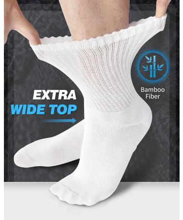 LIN Diabetic & Circulator Socks - Non-Binding for Women and Men - 6 Pairs - Buy Online on GoSupps.com