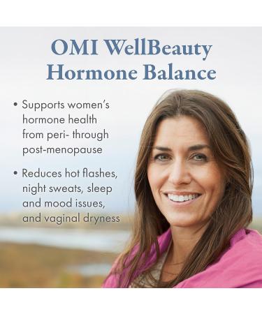 OMI WELLBEAUTY Hormone Balance Supplement for Menopause Support - 30-Day Supply - Buy Online on GoSupps.com
