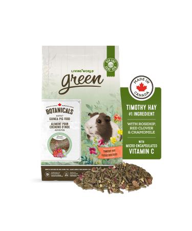 Living World Green Botanicals Adult Guinea Pig Food 1.36 kg (3 lb)