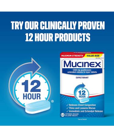 Mucinex Fast-Max Maximum Strength Chest Congestion Relief 6 fl oz - Honey-Berry Flavor - Buy Online on GoSupps.com