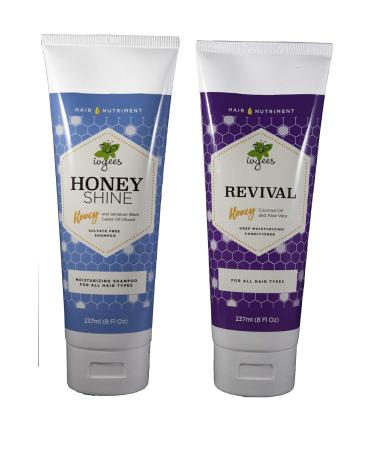 IVYEES Revival Deep Conditioner 8 Oz (Pack of 6) - With Raw Honey, Coconut Oil, and Aloe Vera for Hair Growth - Buy Online on GoSupps.com
