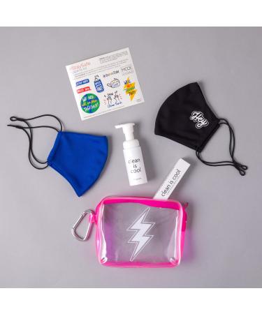 #StaySafe Hygiene Travel Kit (Lightning) with Reusable Face Masks & Refillable Soap
