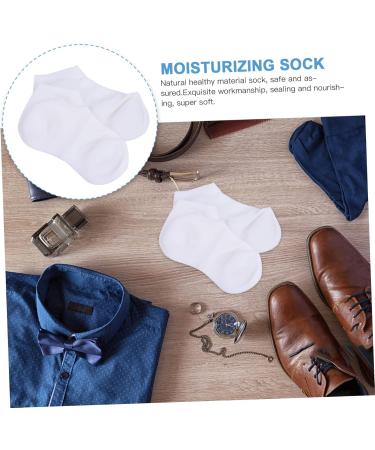 POPETPOP 1 Pair Protective Socks Moisturizing Socks Feet Moisturizer Socks Womens Socks Preserve Sock Feet Care Sock for Rough Skin Feet Treatment Foot Skin Sock Foot Care White Aloe - Buy Online on GoSupps.com