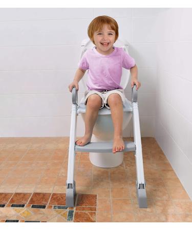Dreambaby Step-Up Potty Training Toilet Topper - 2-Level Adjustable - Grey/White | Model L6016 - Buy Online on GoSupps.com