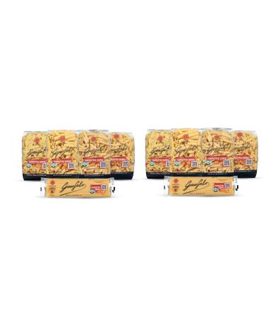 Italian Gourmet E.R. Lot de 5 p tes Garofalo (10 x 500 g) - 5 types of p tes (Elicoidali -Penne ziti rigati -Fusilli Spaghetti - Fusilli - Pulpa 400 g