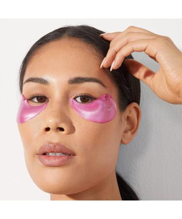 Skin Gym Youth Haus Royal Pink Diamond Eye Mask - Anti-Aging Depuffing & Wrinkle Reduction - 5 Pcs Pink Masks for Fatigue & Stress Relief - Buy Online on GoSupps.com