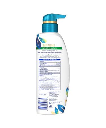 Shop Head & Shoulders Supreme Sulfate Free Nourish & Smooth Shampoo 11.8oz - International Shipping Available - Buy Online on GoSupps.com